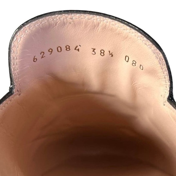 Gucci Princetown Horsebit Leather Web Stripe Accent Mules EU 38.5 - Picture 11 of 12